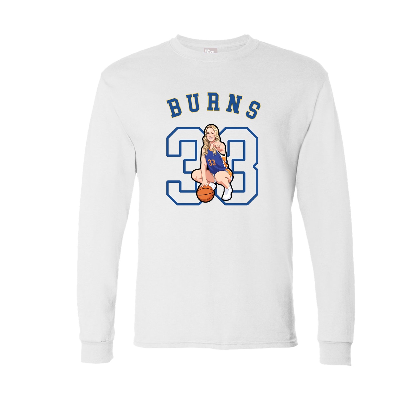 Long Sleeve Tee — Shirsey Arch in White