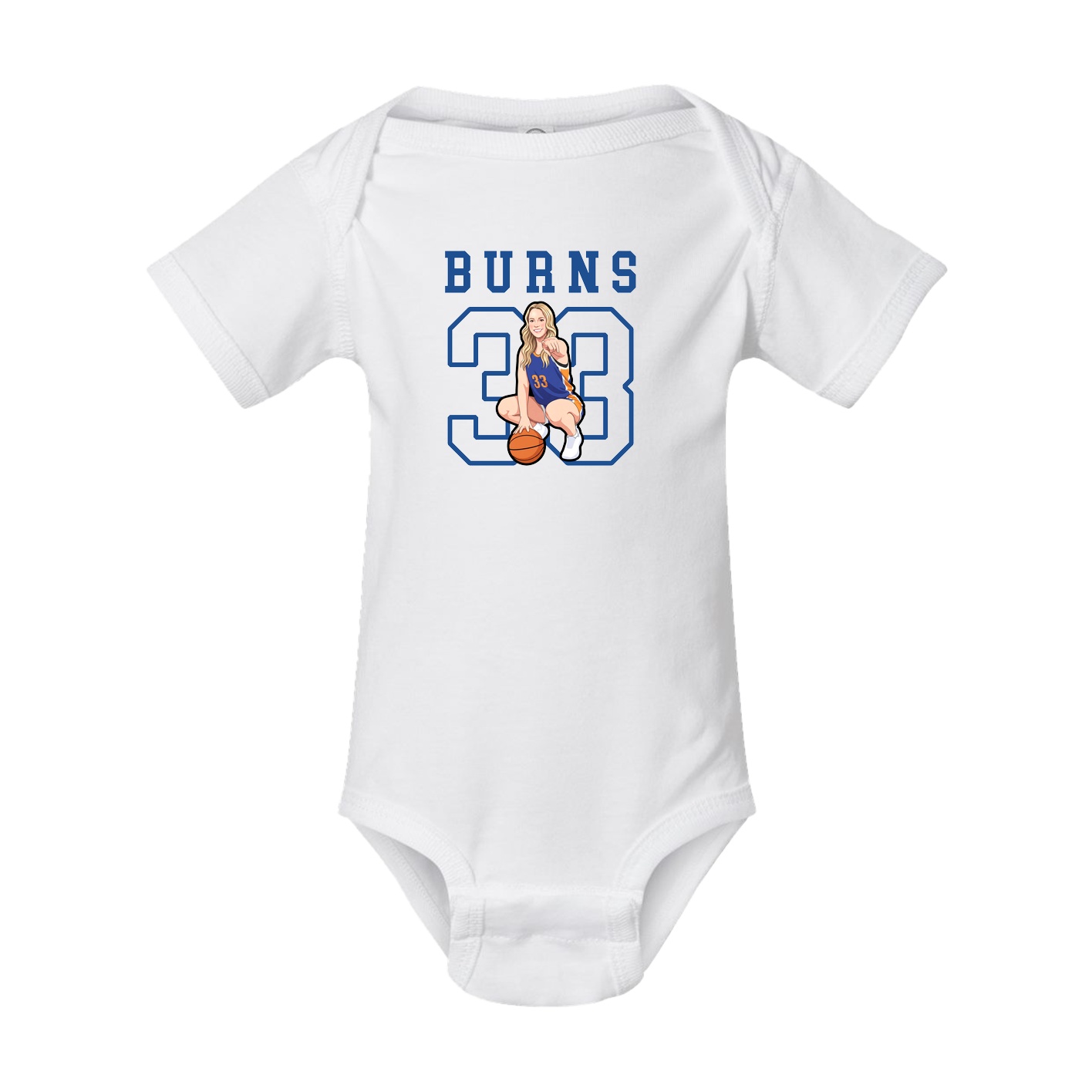 Baby Onesie — Shirsey in White