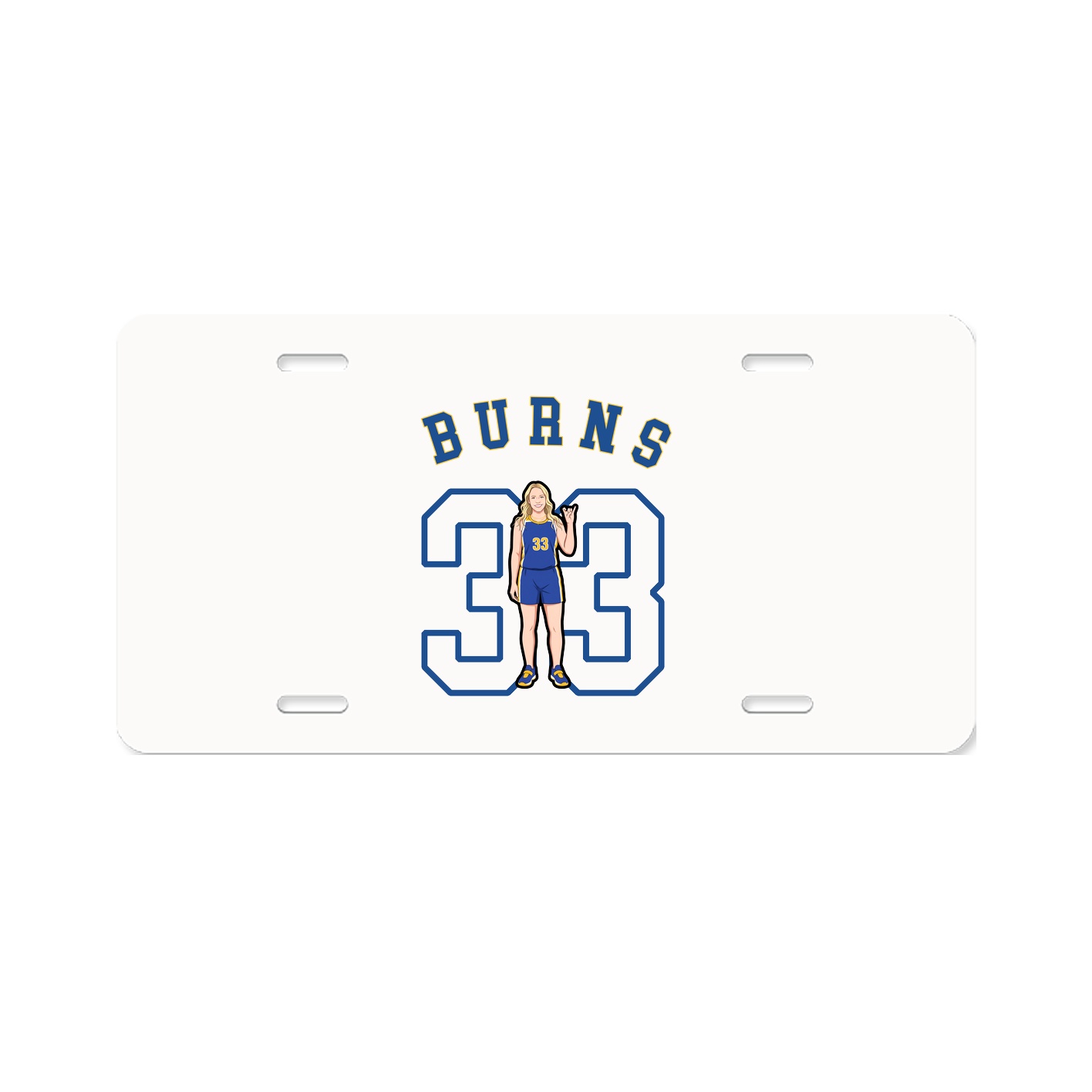 License Plate — Shirsey Arch in Classic