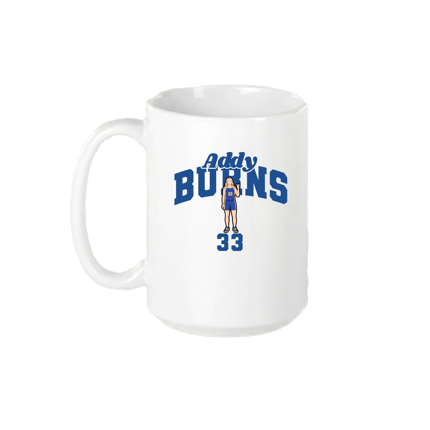 15oz Coffee Mug — Signature Arch in White