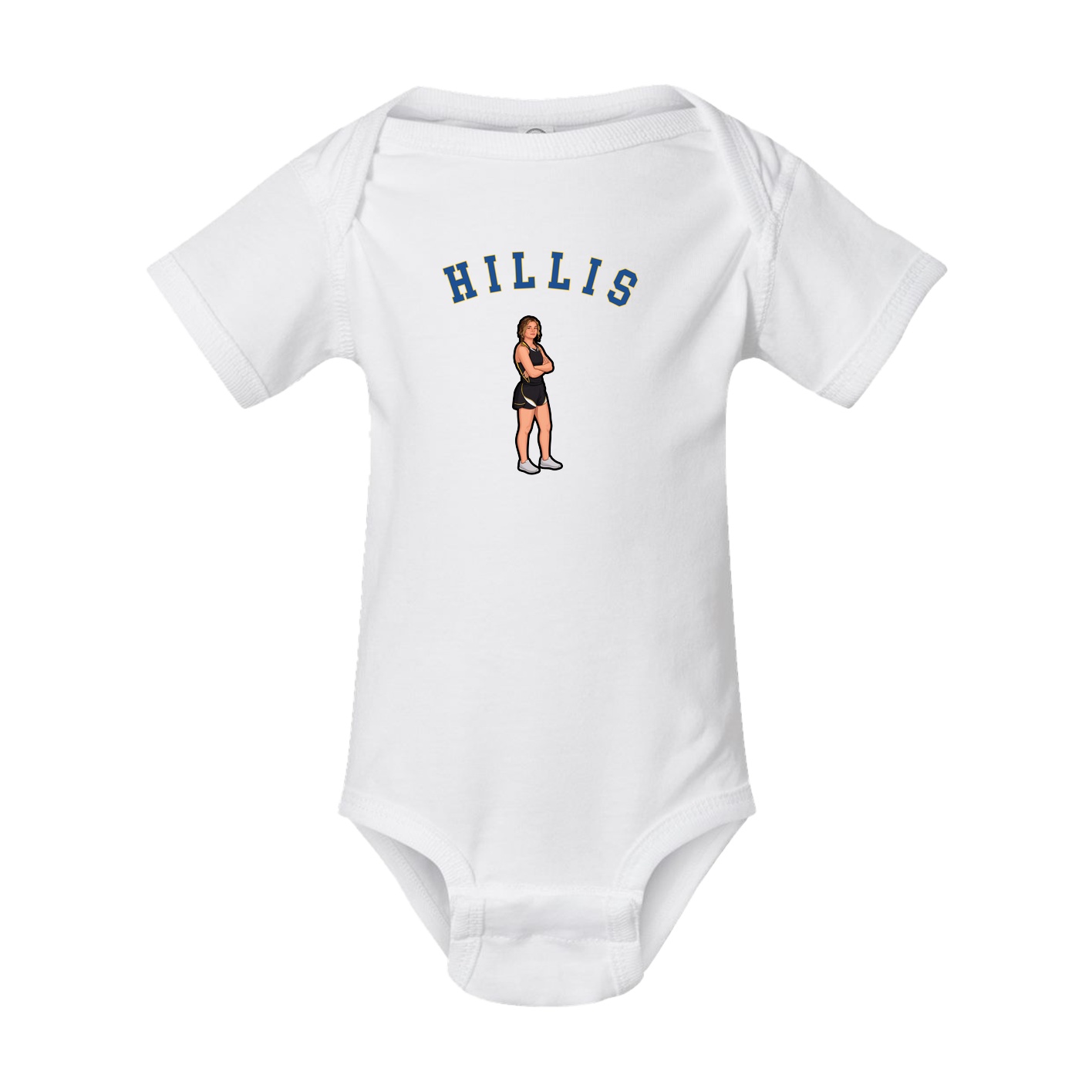 Baby Onesie — Shirsey Arch in White