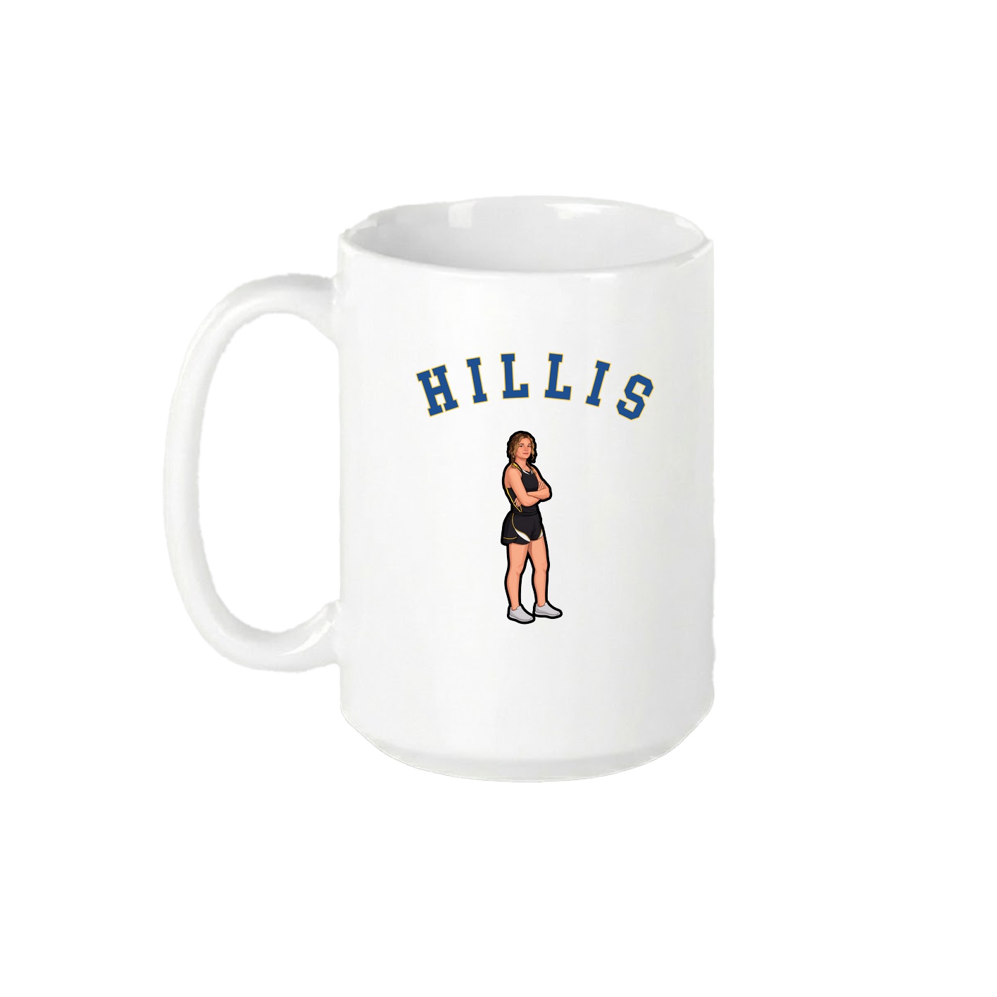 15oz Coffee Mug — Shirsey Arch in White