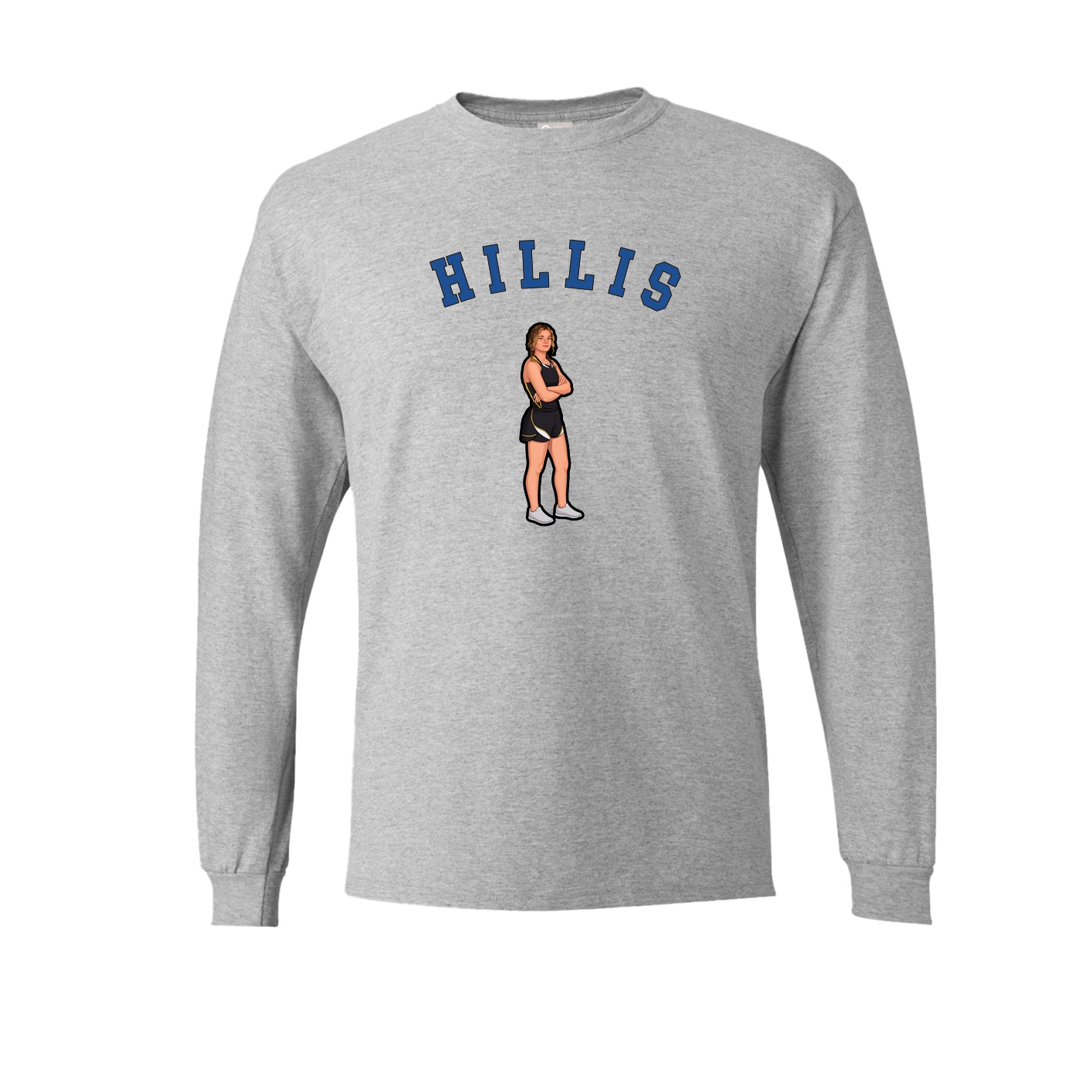 Long Sleeve Tee — Shirsey Arch in Grey