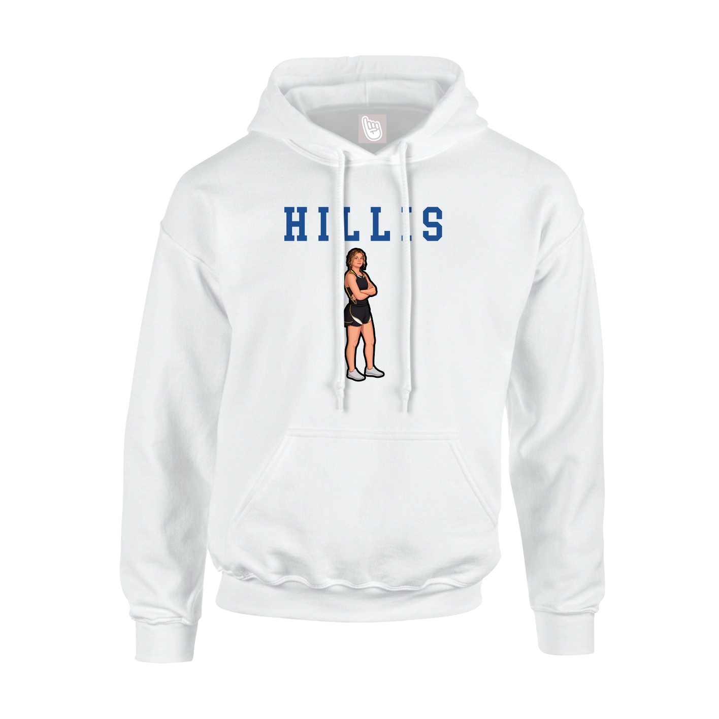 Youth Hoodie — Shirsey in White