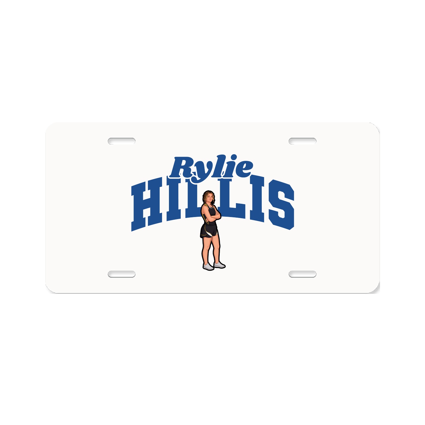 License Plate — Signature Arch in Classic
