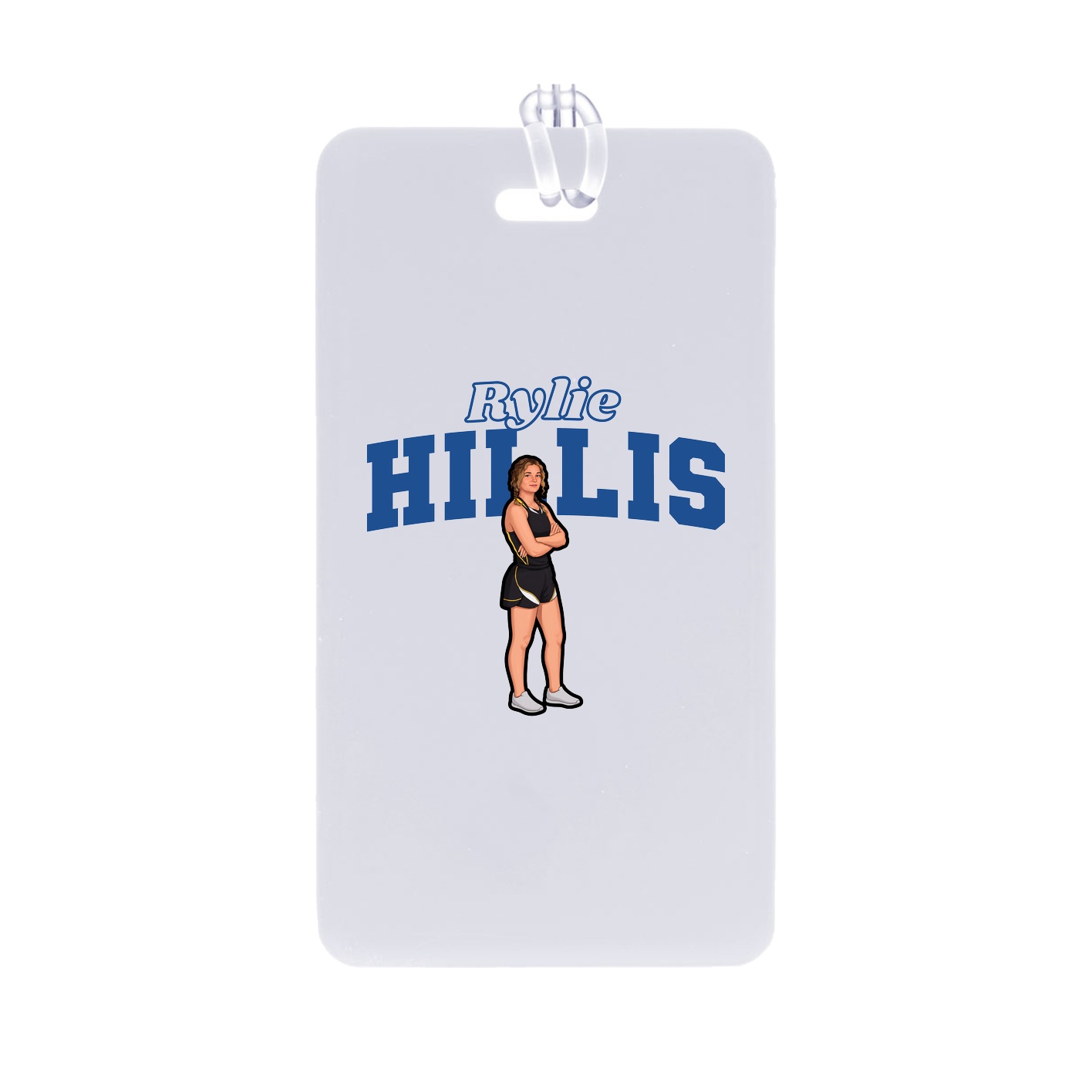 Bag Tag — Name Arch in Classic