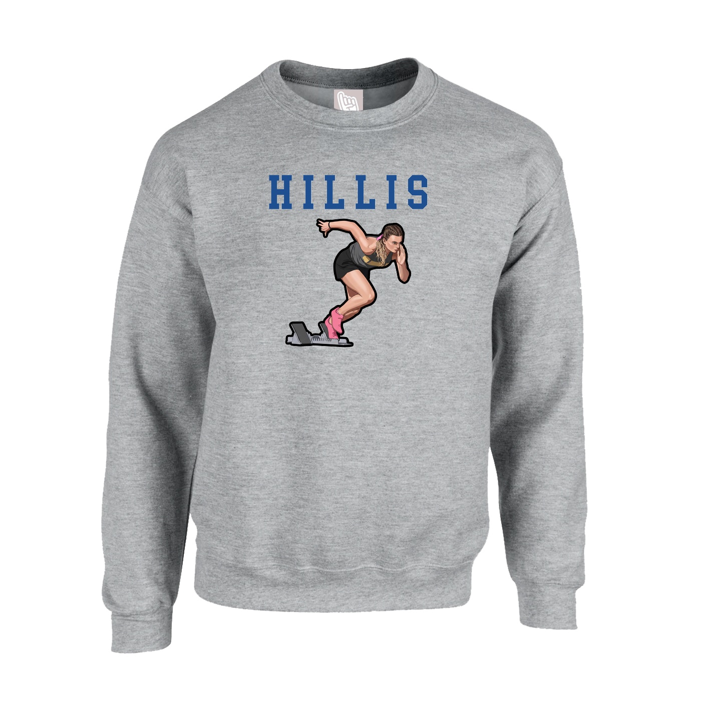 Fleece Crew — Shirsey in Grey