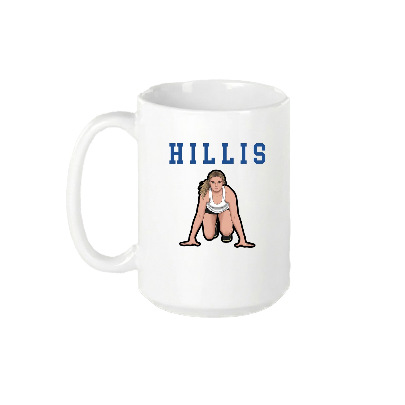 15oz Coffee Mug — Shirsey in White