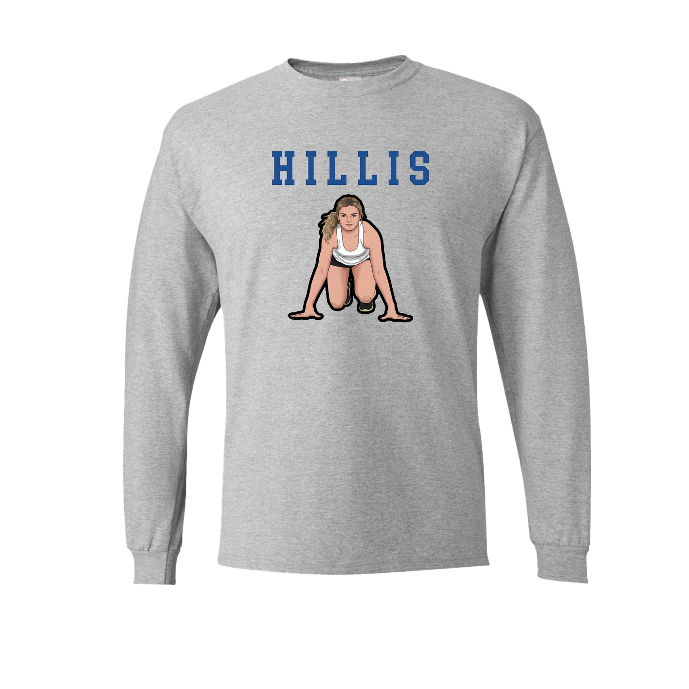 Long Sleeve Tee — Shirsey in Grey