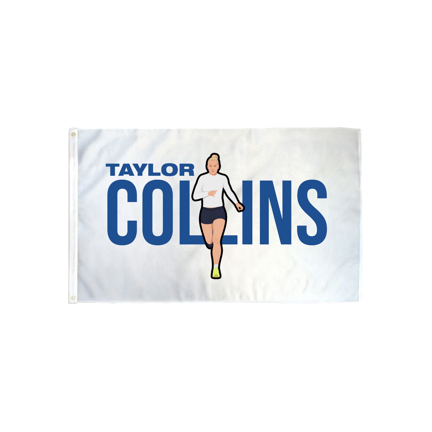 3x5 Flag — Player Name in Classic