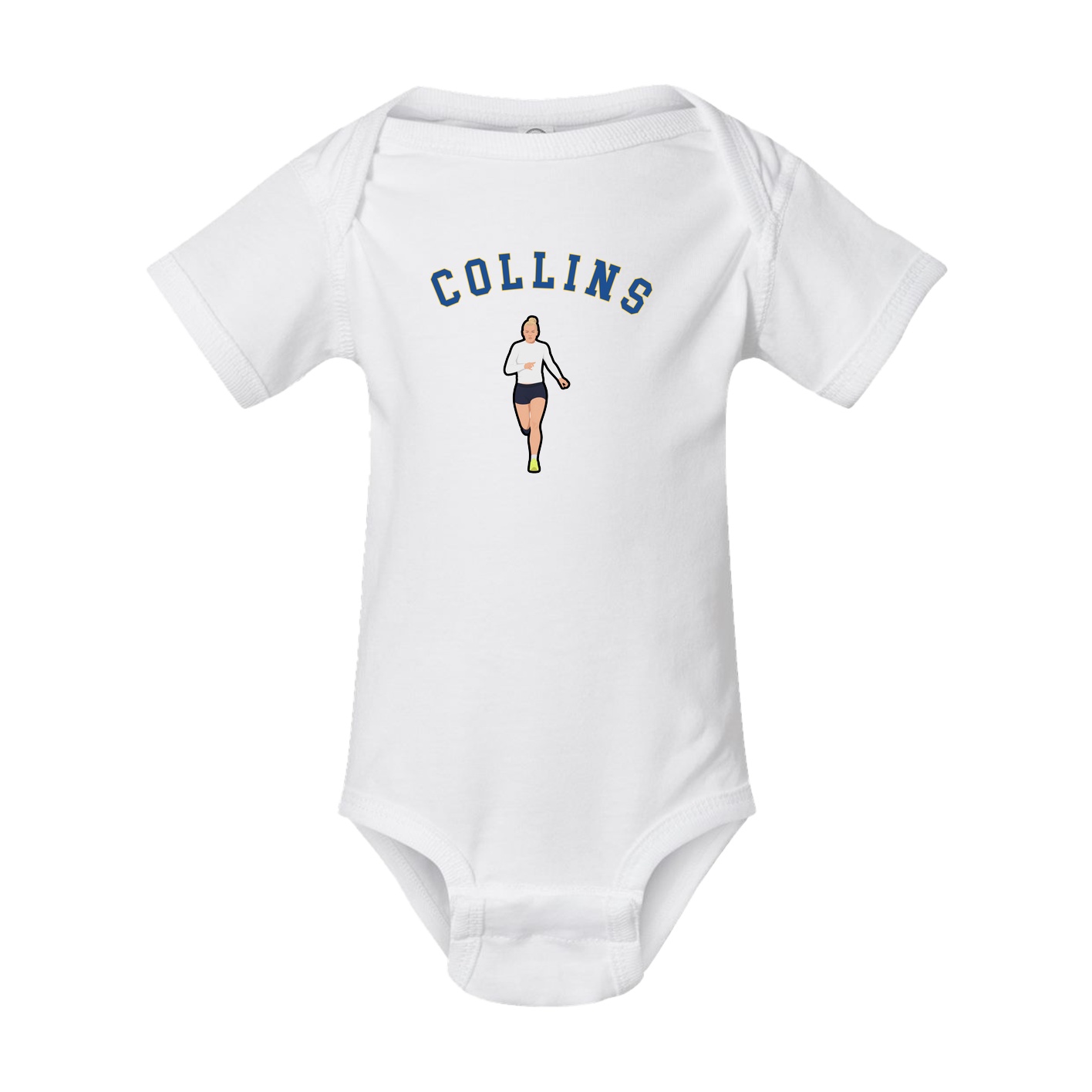 Baby Onesie — Shirsey Arch in White