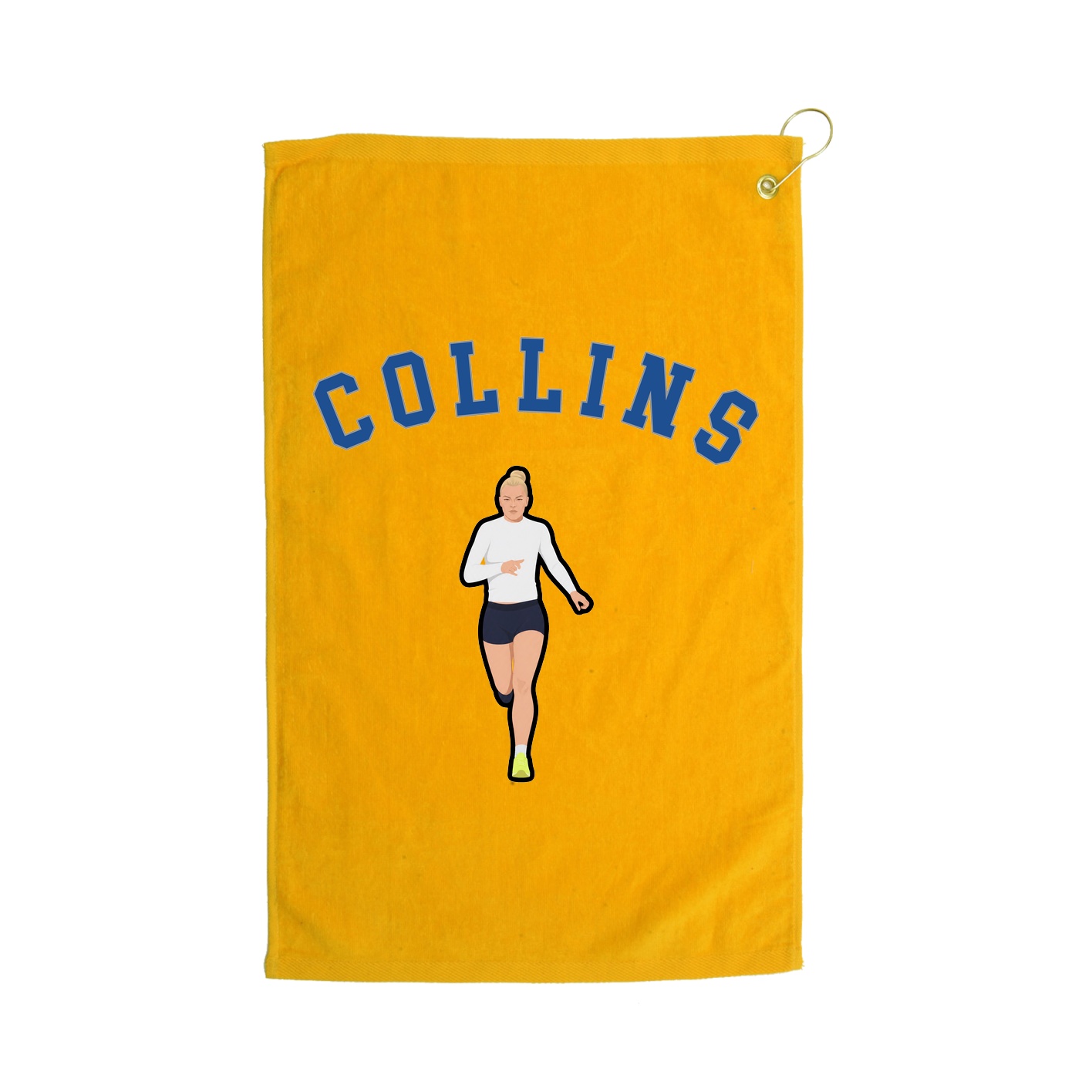 Golf Towel — Shirsey Arch in Gold