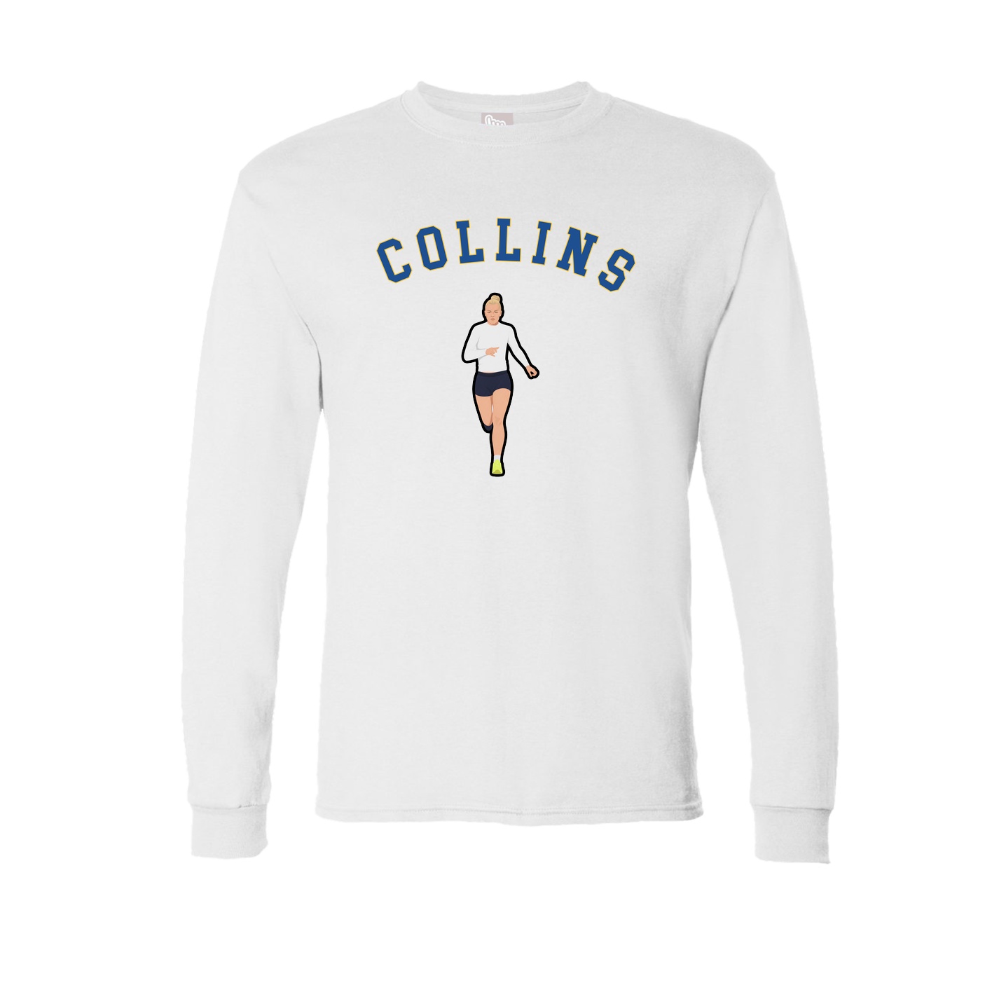Long Sleeve Tee — Shirsey Arch in White