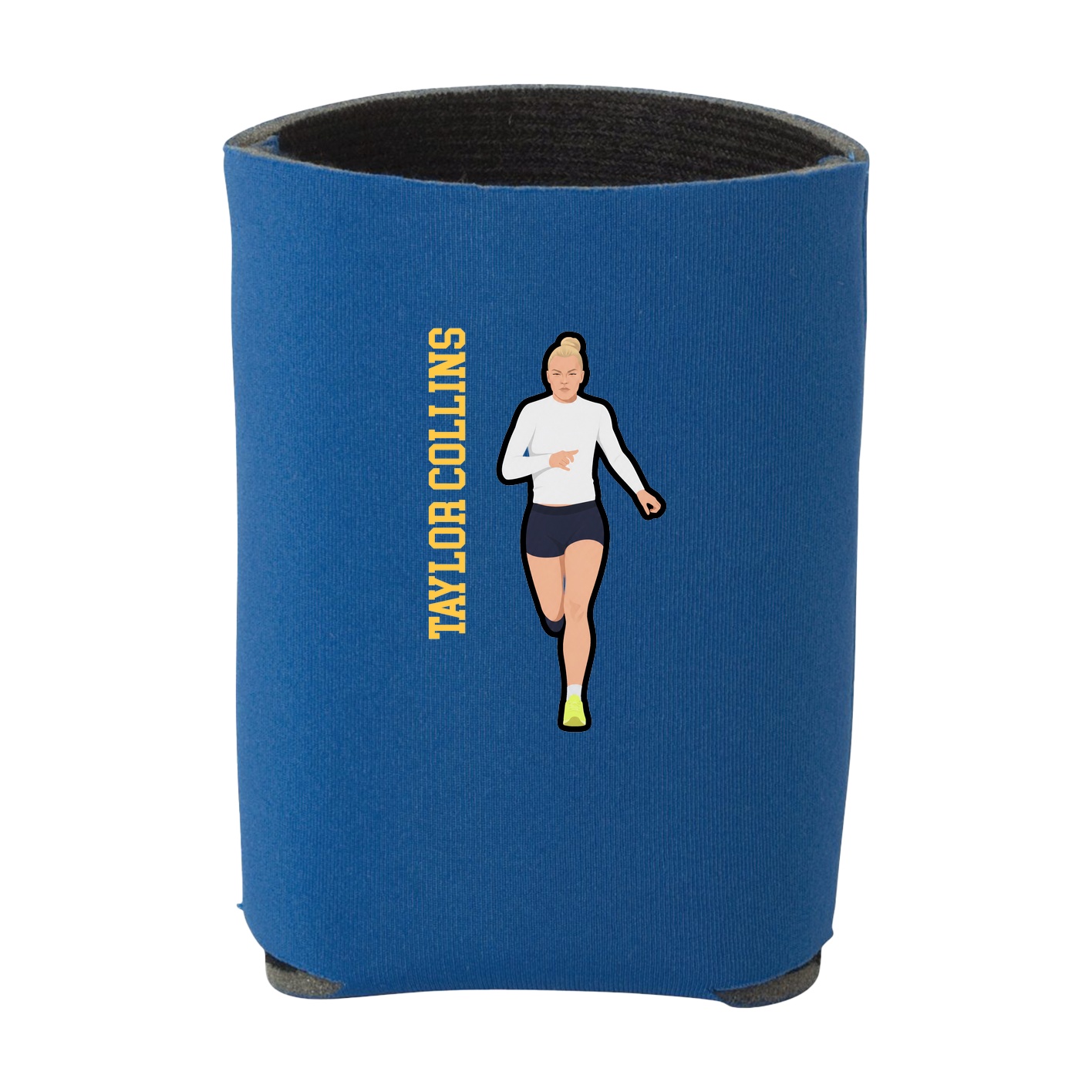 Can Holder — Name Vertical in Royal