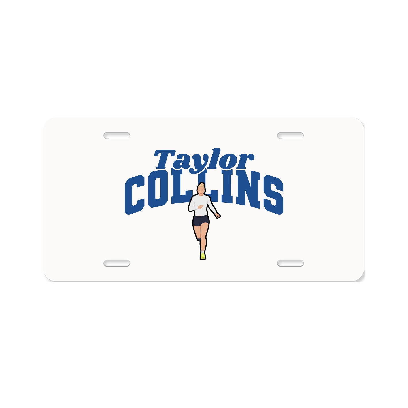License Plate — Signature Arch in Classic