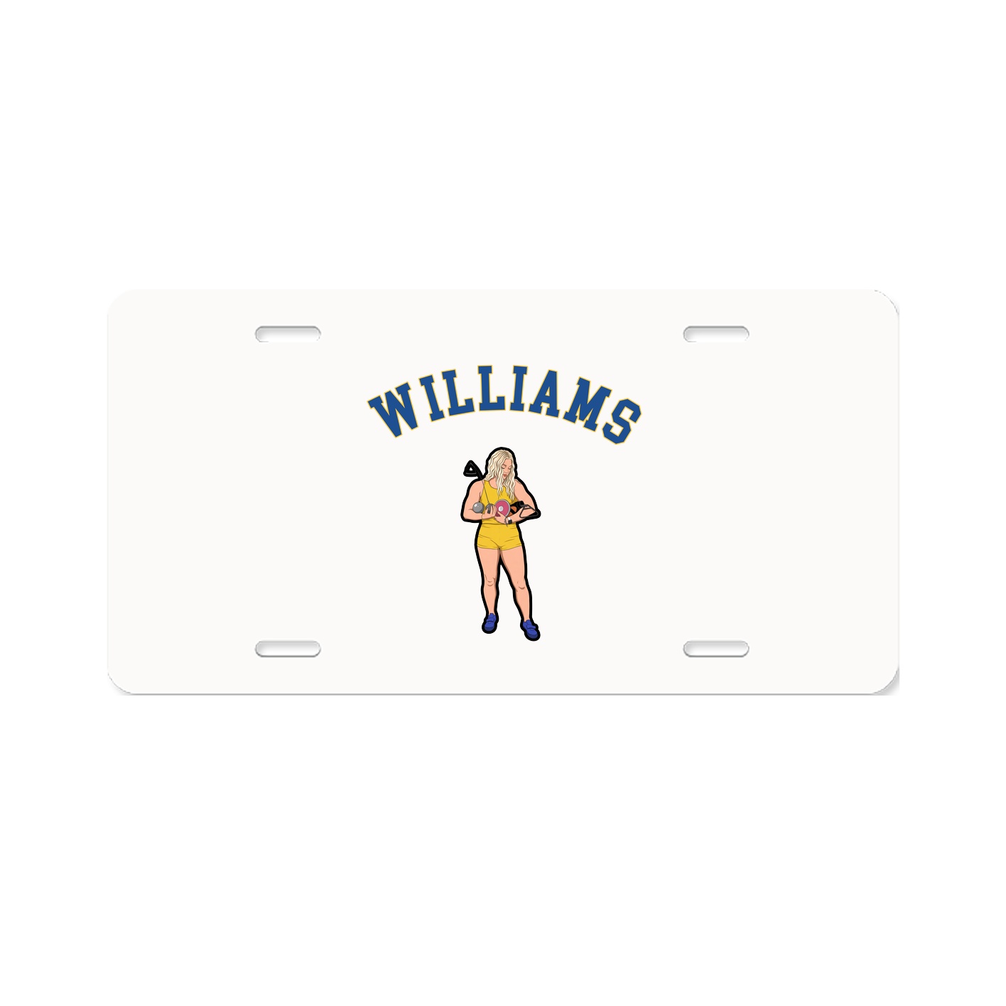 License Plate — Shirsey Arch in Classic