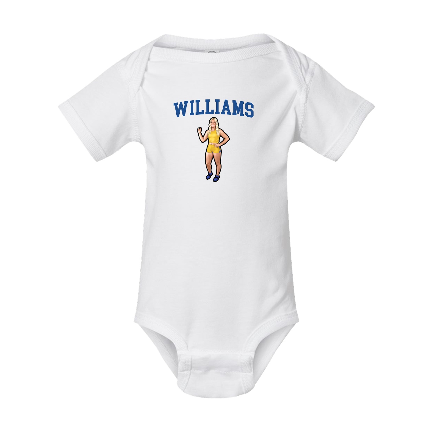 Baby Onesie — Shirsey in White