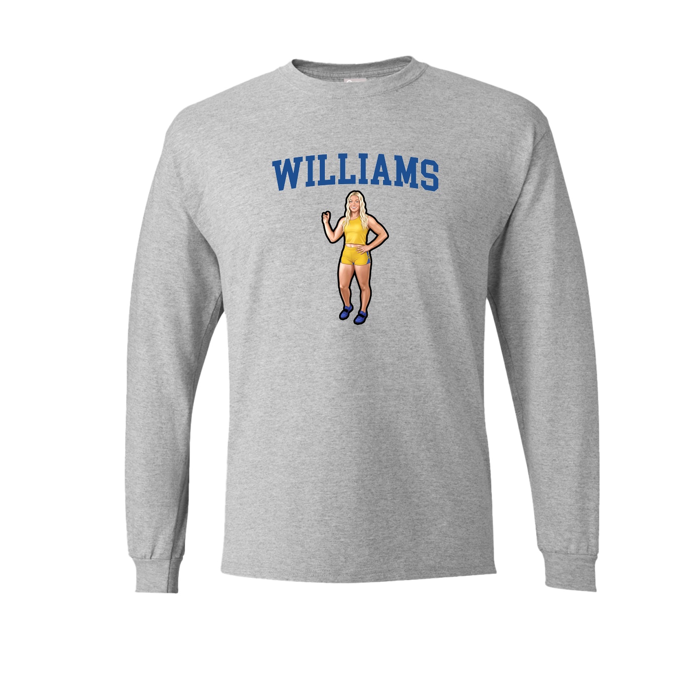 Long Sleeve Tee — Shirsey in Grey