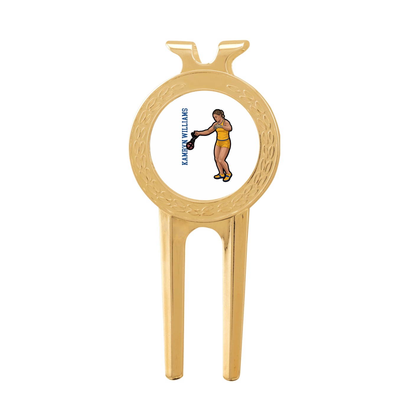 Divot Tool with Ball Marker — Name Vertical in Classic