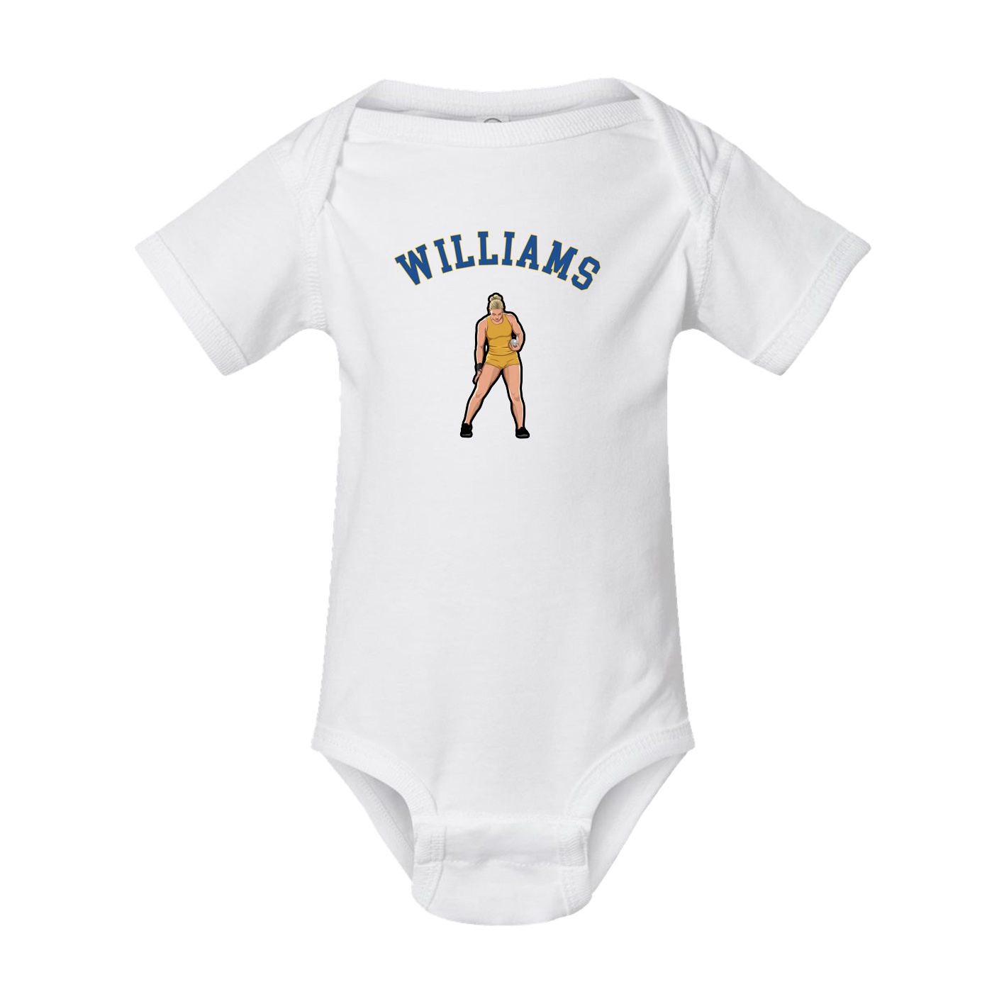 Baby Onesie — Shirsey Arch in White