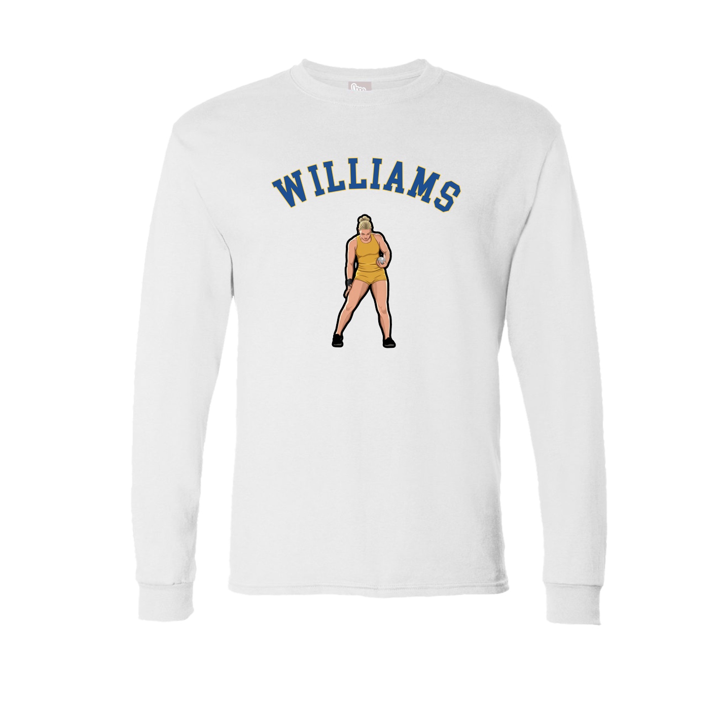 Long Sleeve Tee — Shirsey Arch in White