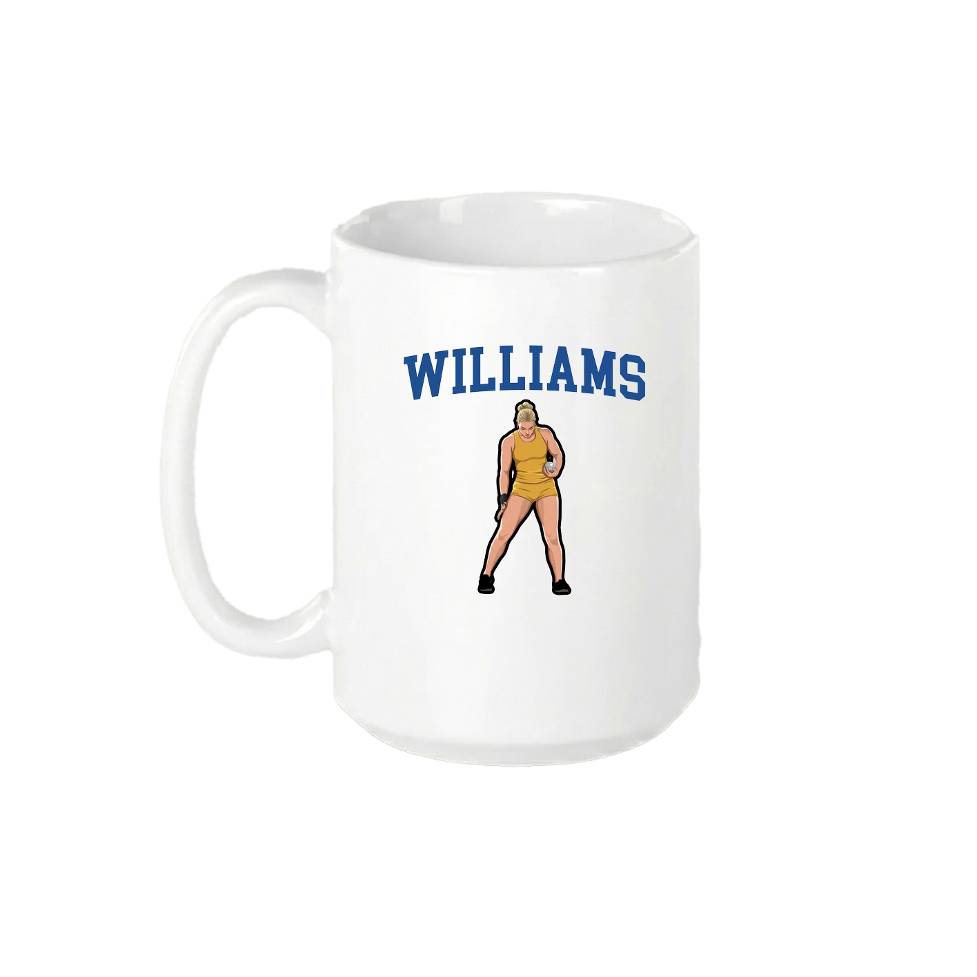 15oz Coffee Mug — Shirsey in White