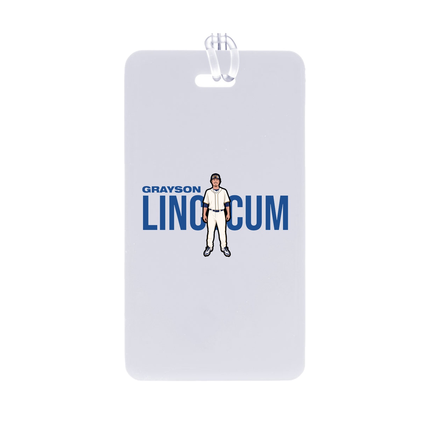 Bag Tag — Player Name in Classic