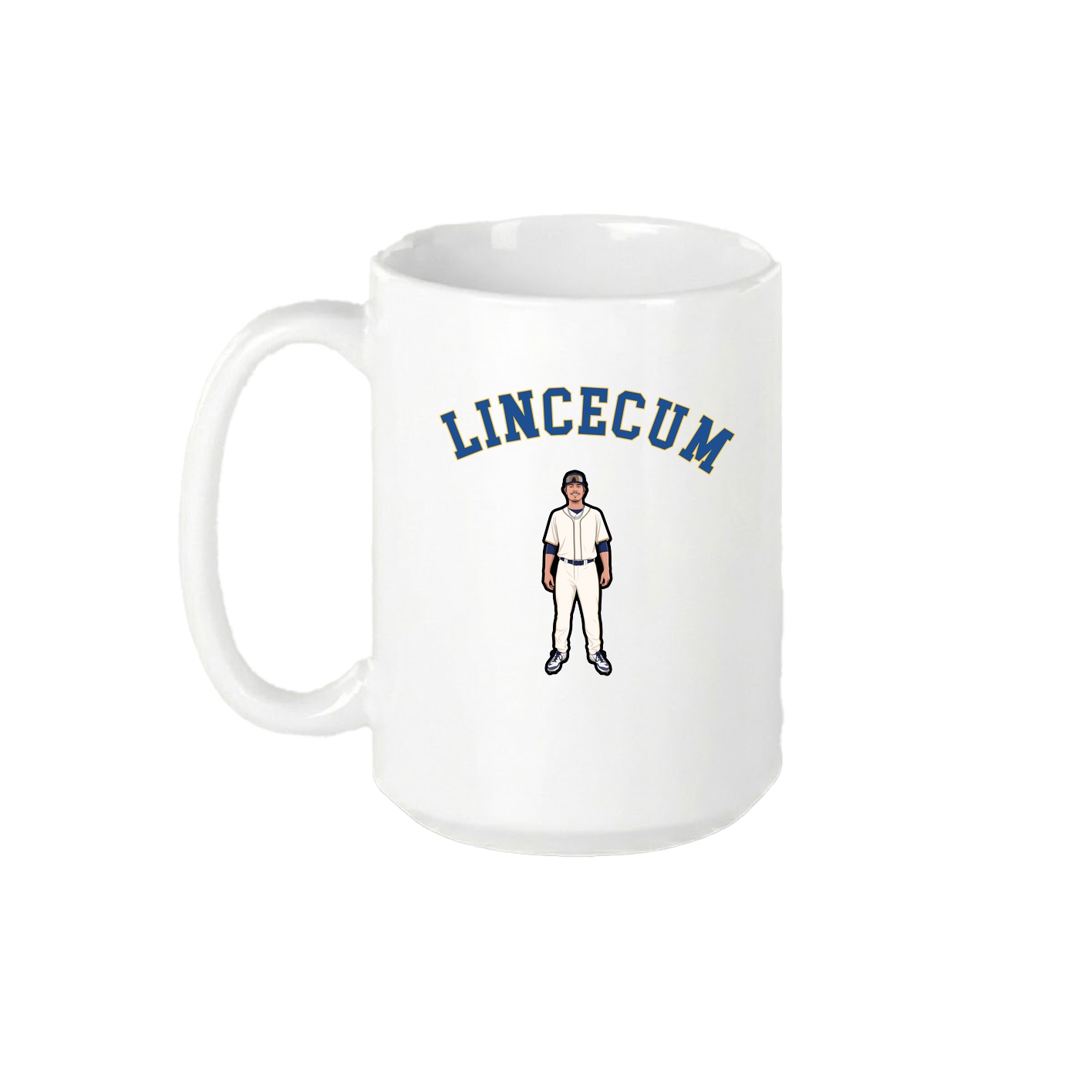 15oz Coffee Mug — Shirsey Arch in White