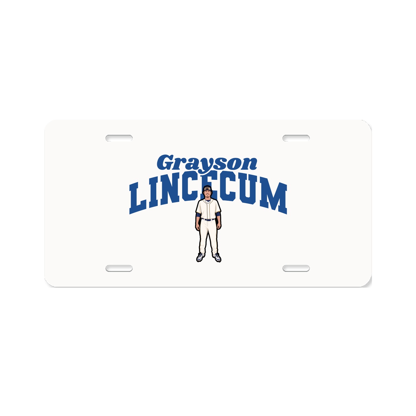 License Plate — Signature Arch in Classic