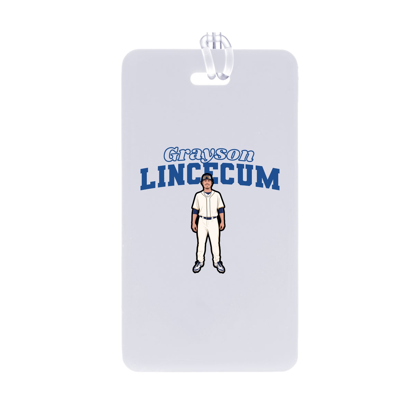 Bag Tag — Name Arch in Classic