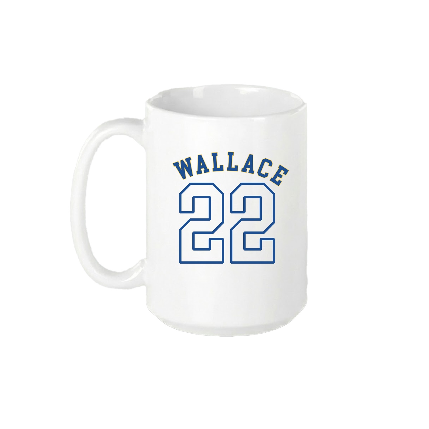 15oz Coffee Mug — Shirsey Arch in White