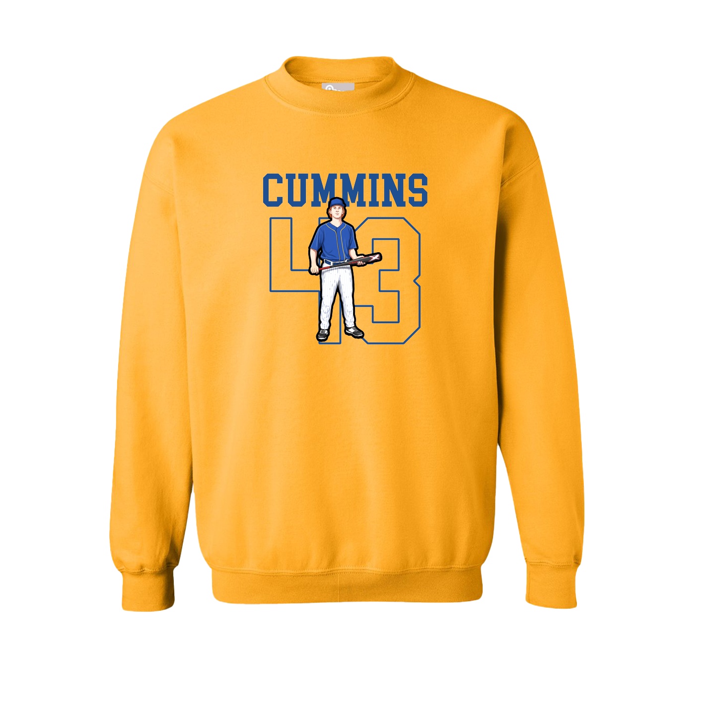 Fleece Crew — Shirsey in Gold