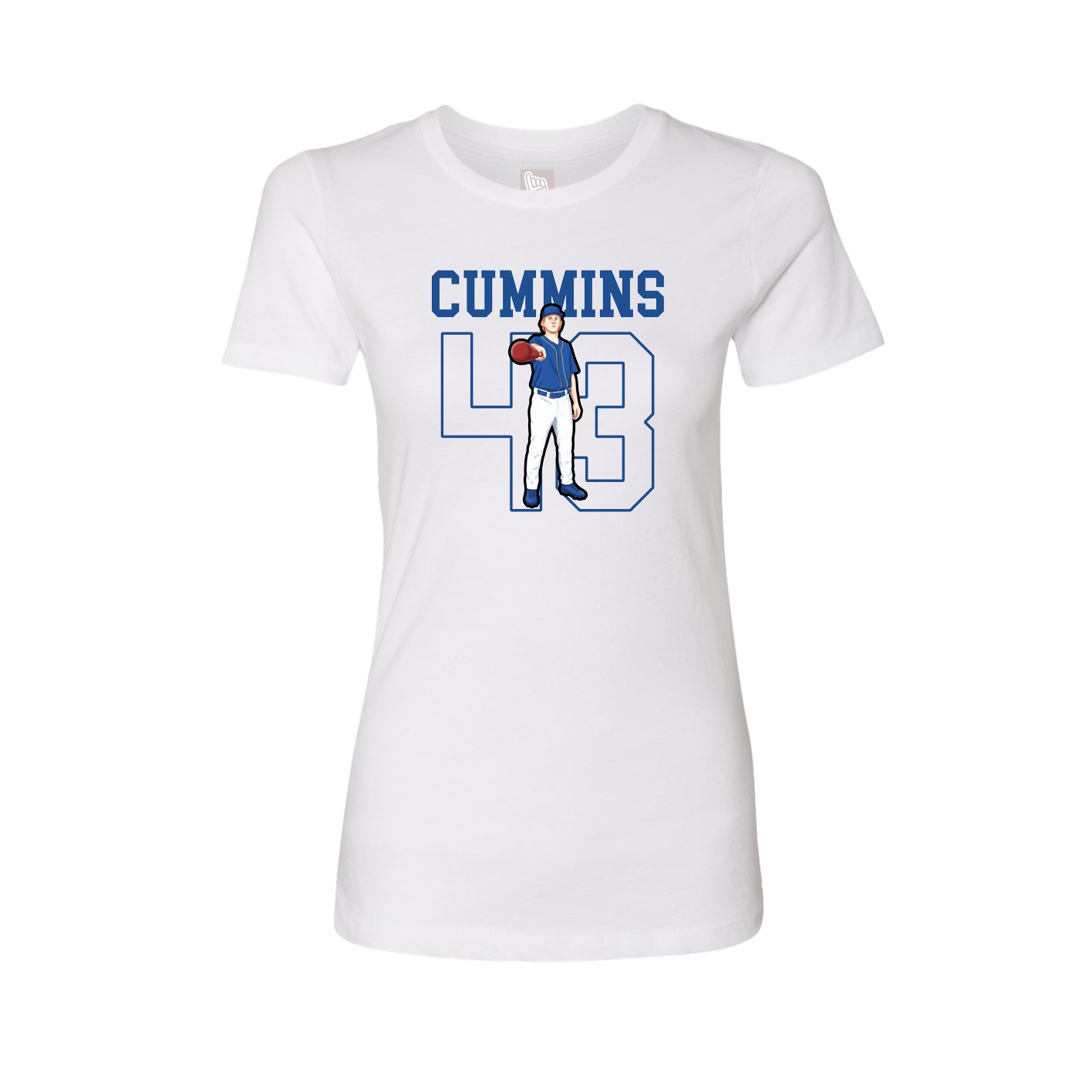 Fitted Women's Tee — Shirsey in White