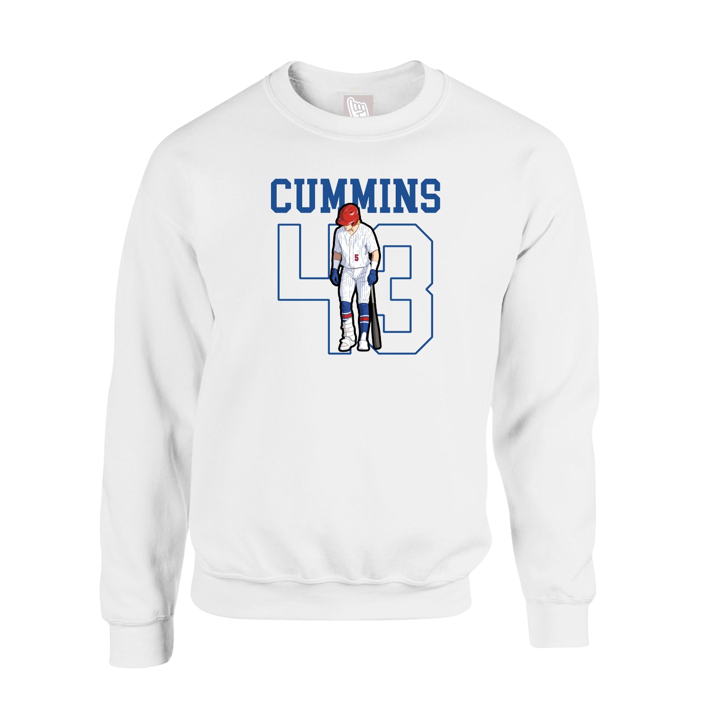 Fleece Crew — Shirsey in White