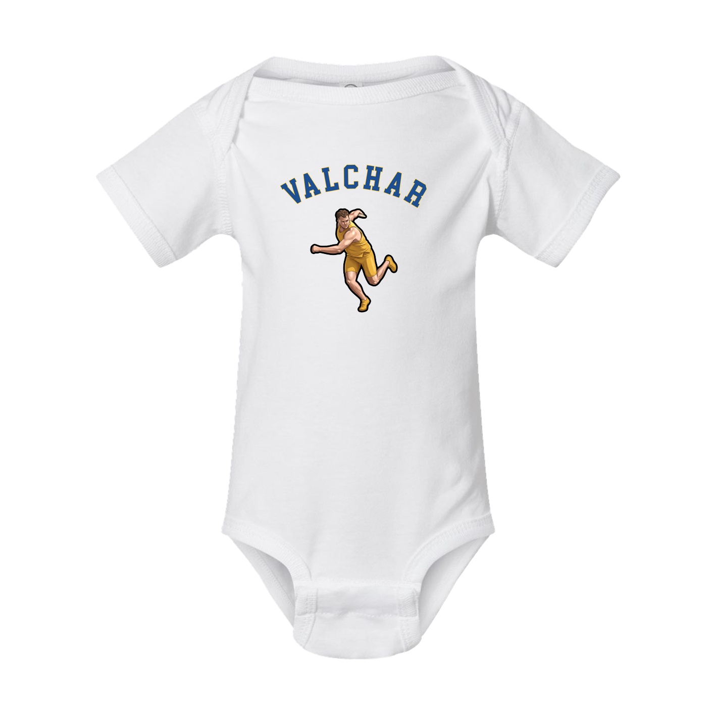 Baby Onesie — Shirsey Arch in White