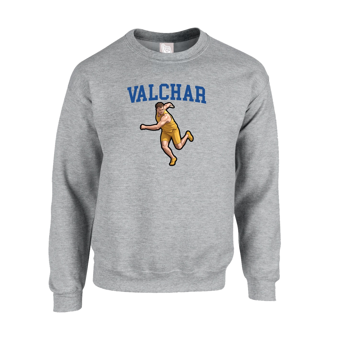 Fleece Crew — Shirsey in Grey
