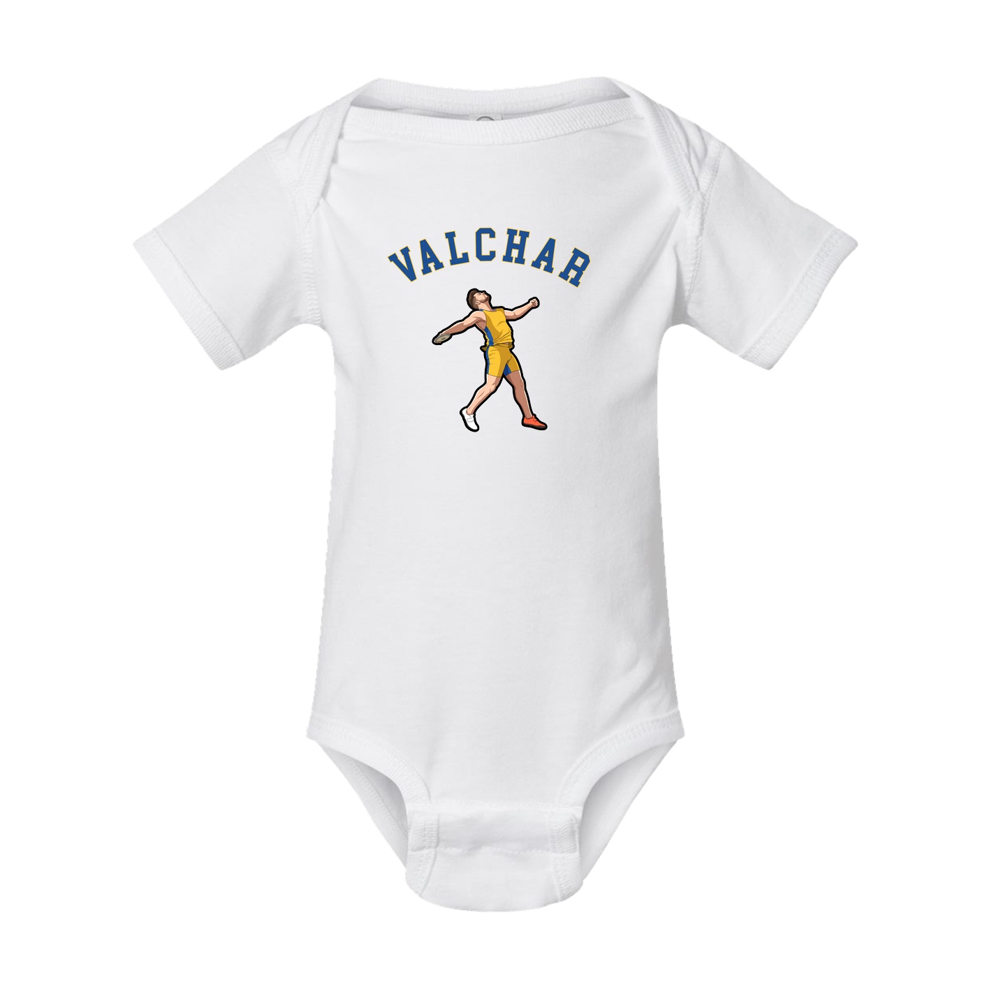 Baby Onesie — Shirsey Arch in White