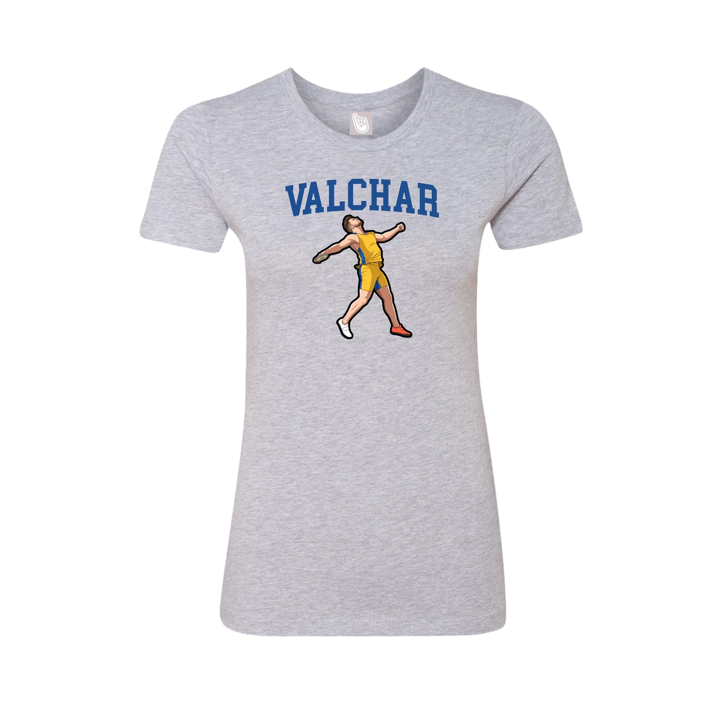 Fitted Women's Tee — Shirsey in Grey