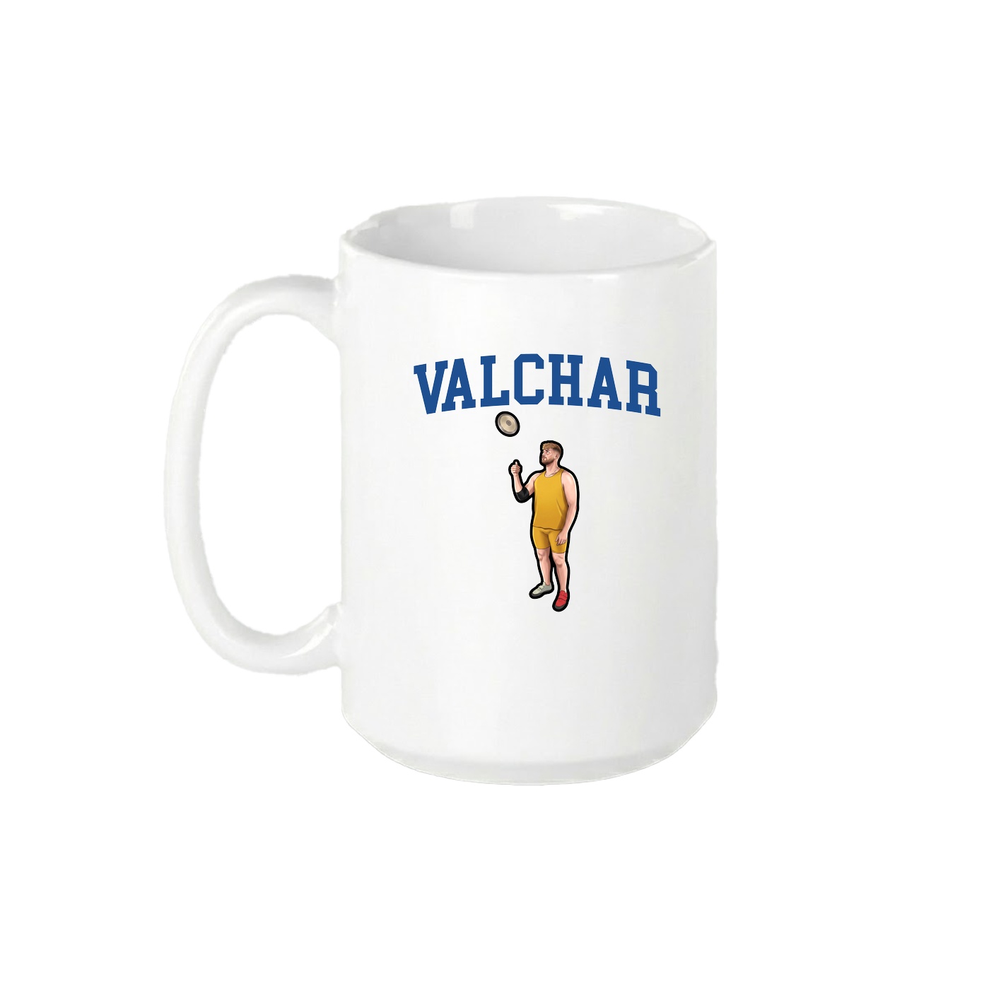 15oz Coffee Mug — Shirsey in White