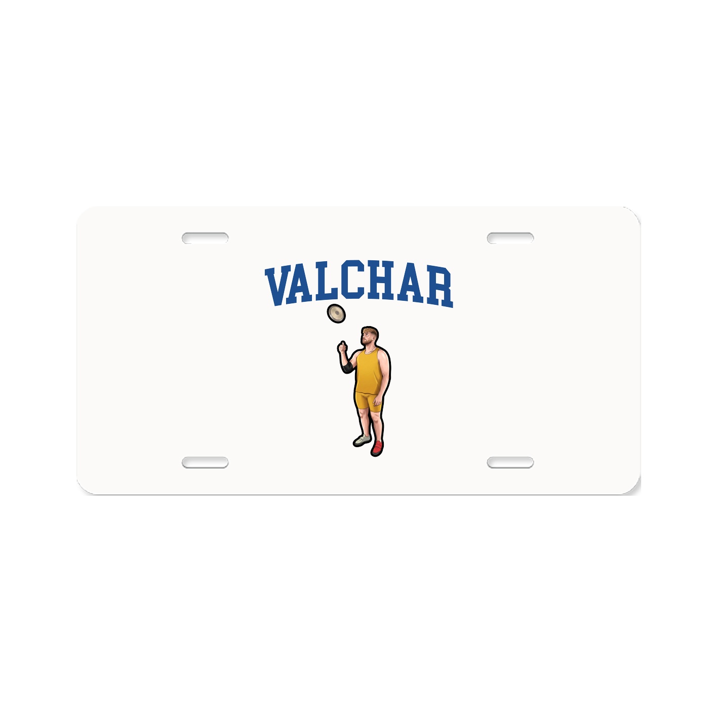 License Plate — Shirsey in Classic