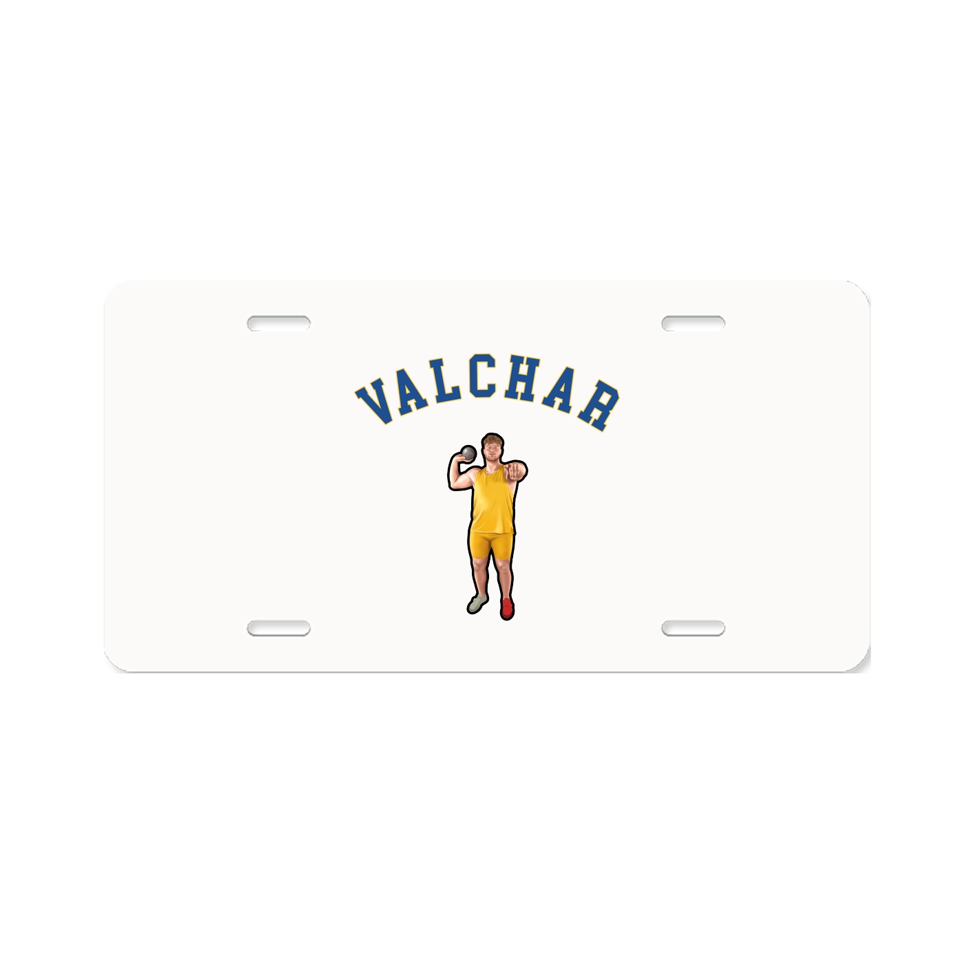 License Plate — Shirsey Arch in Classic