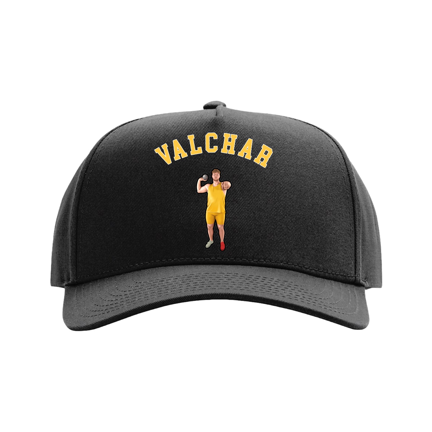 Full Fabric Five-Panel Champ Cap