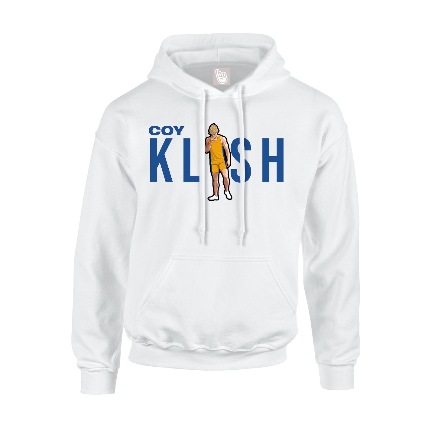 Youth Hoodie — Player Name in White