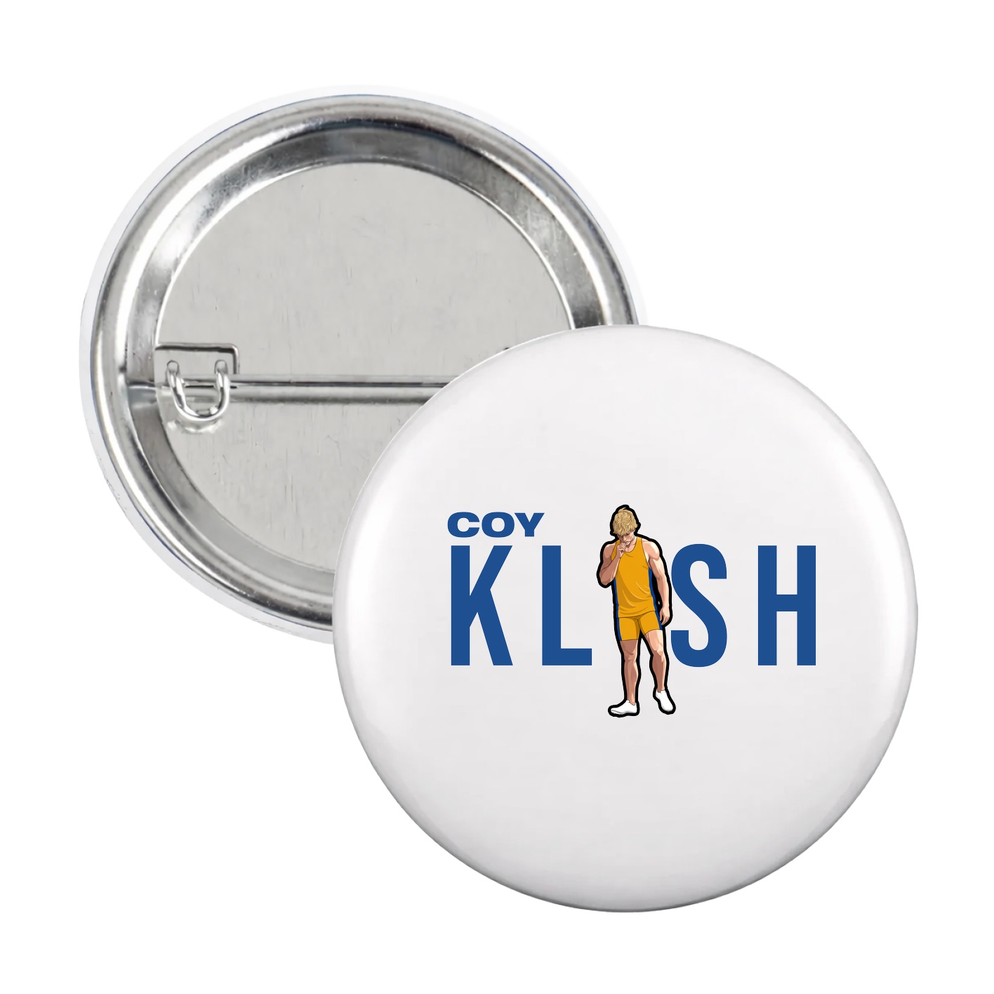 Game Day Button — Player Name in White