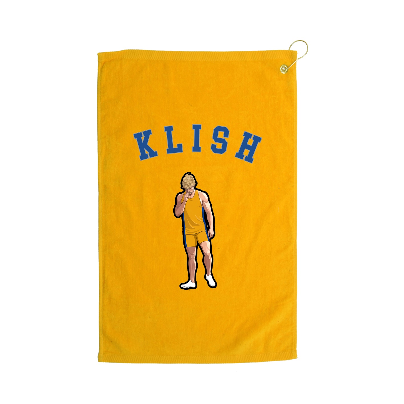 Golf Towel — Shirsey Arch in Gold
