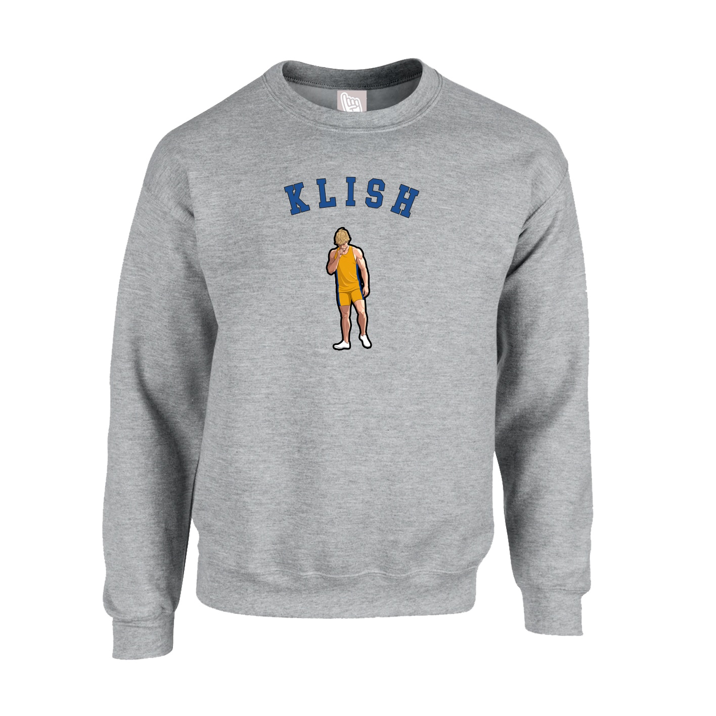 Fleece Crew — Shirsey Arch in Grey