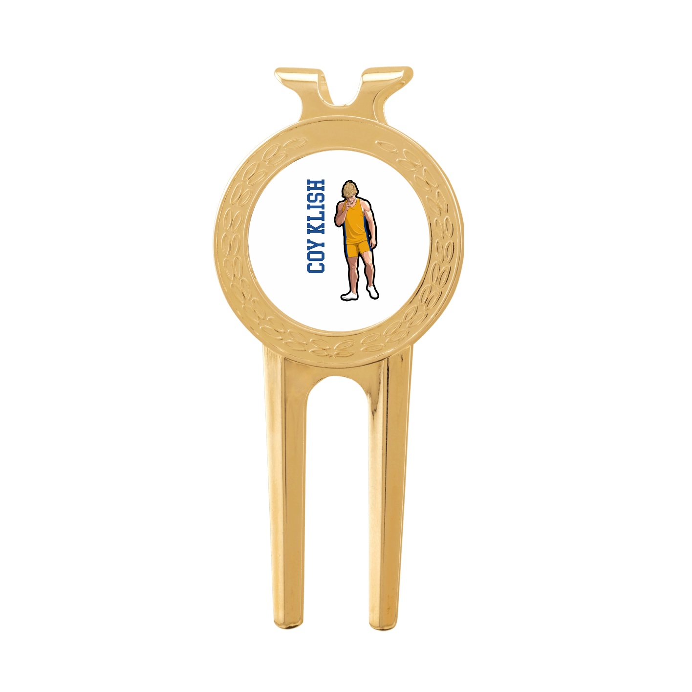 Divot Tool with Ball Marker — Name Vertical in Classic