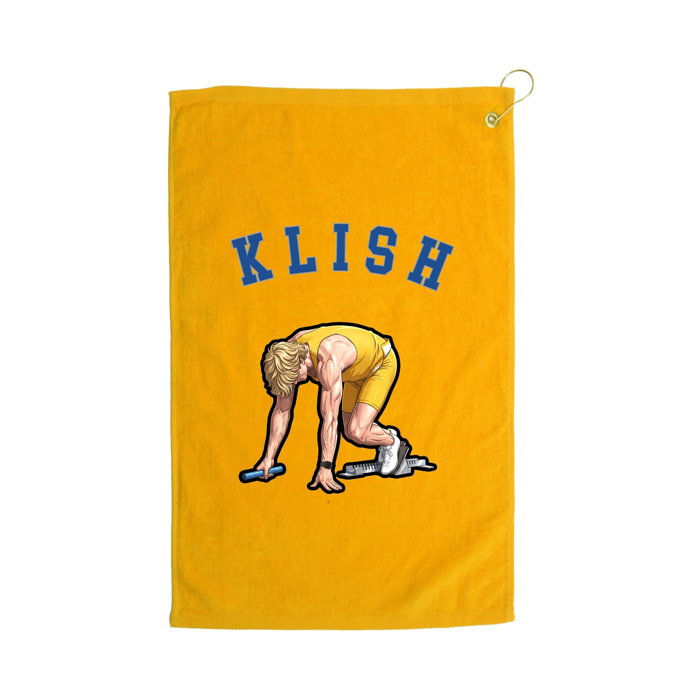 Golf Towel — Shirsey Arch in Gold