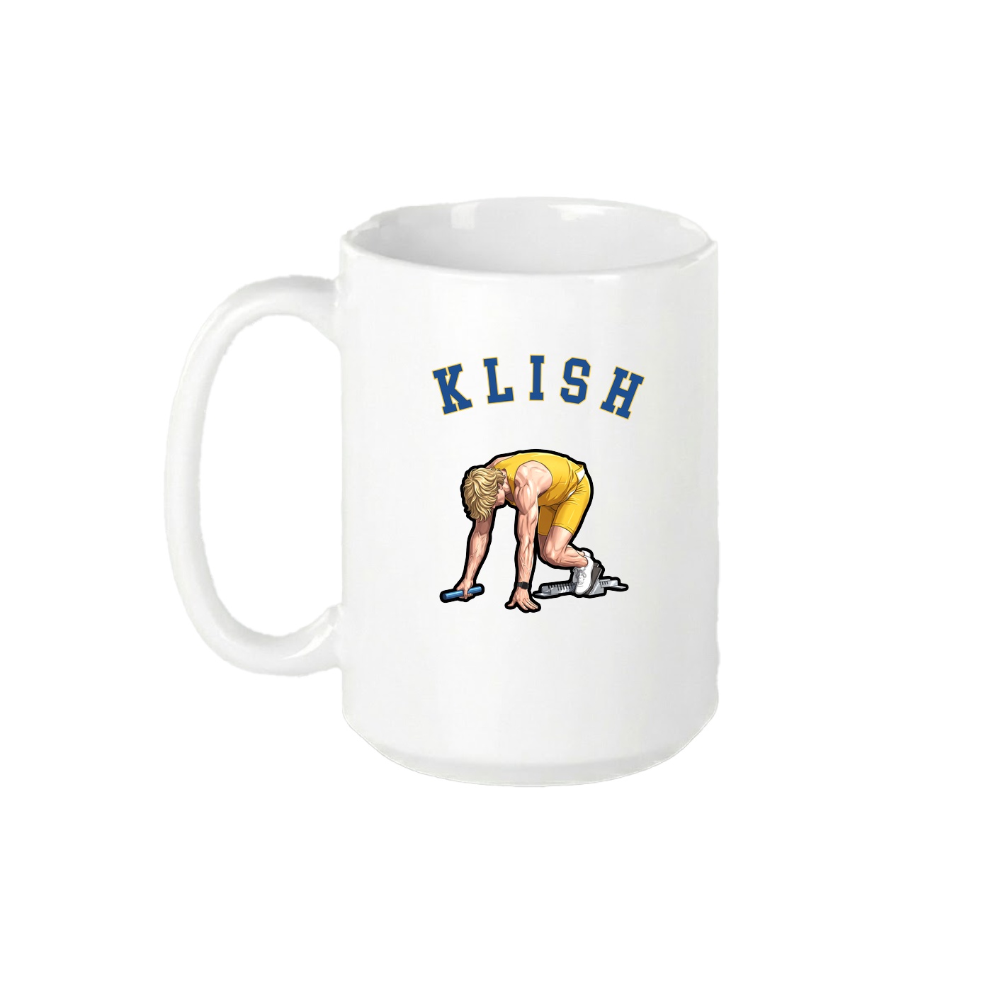 15oz Coffee Mug — Shirsey Arch in White