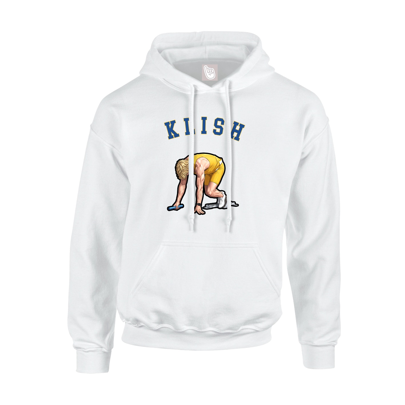 Youth Hoodie — Shirsey Arch in White